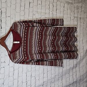 Long sleeve sweater dress